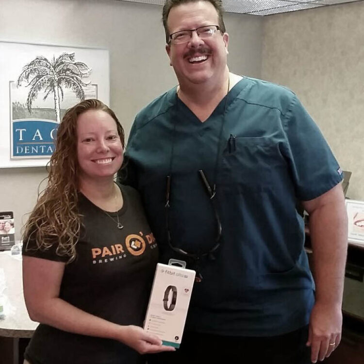 Dr Tague With a Patient
